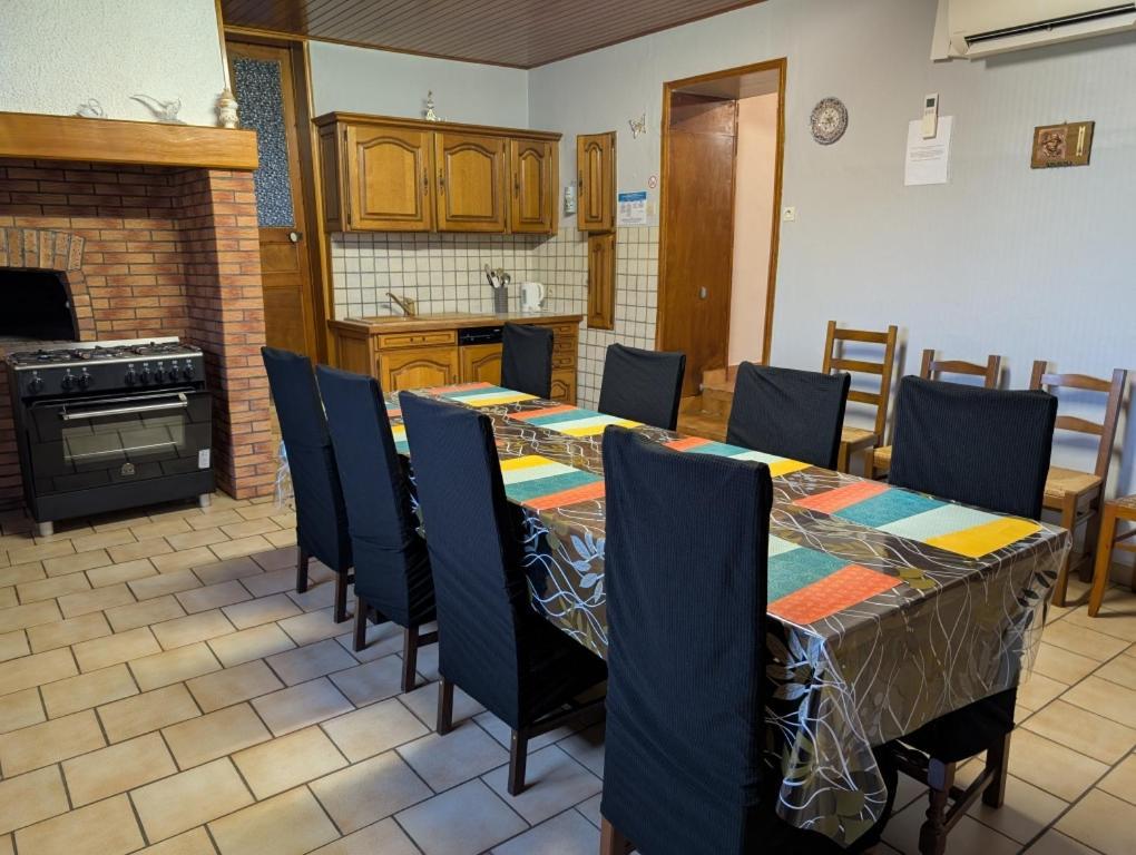 La Ferme Des Pierrettes Villa Menneville Eksteriør billede