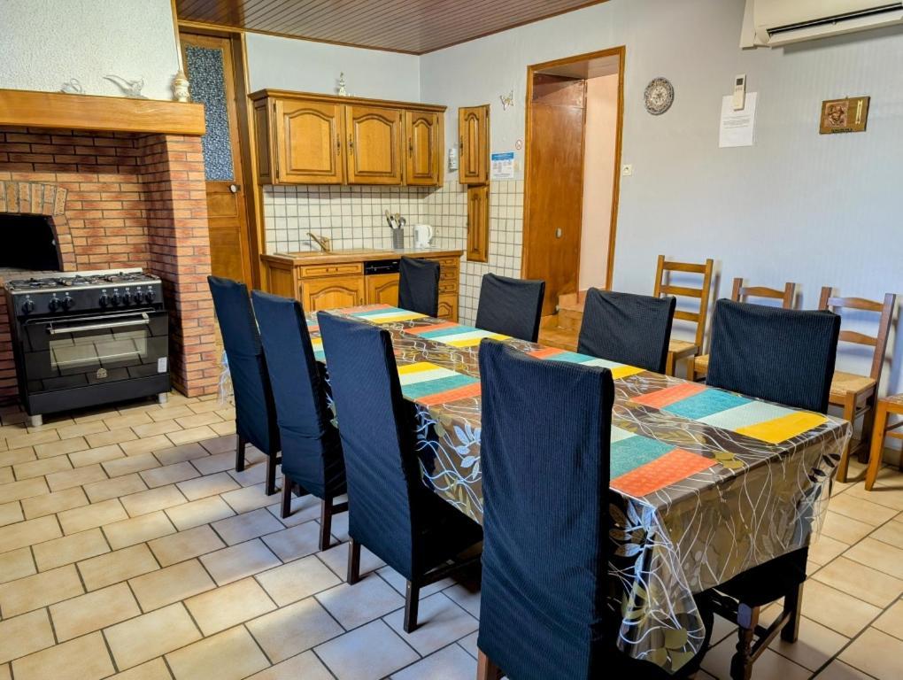 La Ferme Des Pierrettes Villa Menneville Eksteriør billede
