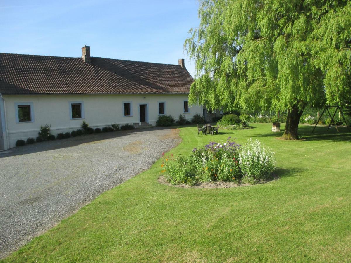 La Ferme Des Pierrettes Villa Menneville Eksteriør billede